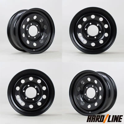Hardline 16" x 7" Mod-X steel Wheels 6x130 ET35 fits Mercedes Sprinter x 4 - Image 1 of 2