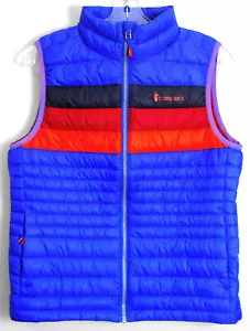 COTOPAXI Fuego Down Nylon Multicolor Puffer Full Zip Vest Size Small EUC - Picture 1 of 6