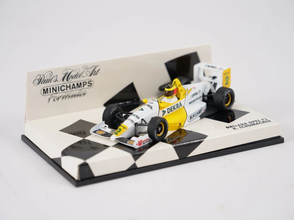 MINICHAMPS 1/43 Dallara-Opel F3 Ralf Schumacher 1994 430 943002 - Immagine 1 di 4
