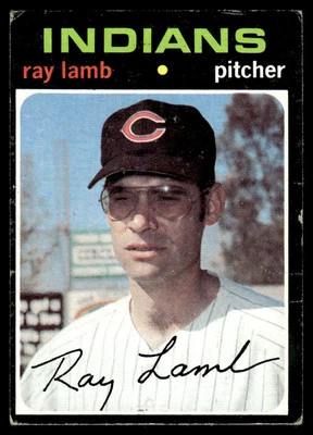 1971 Topps Ray Lamb Cleveland Indians #727 - Image 1 of 2
