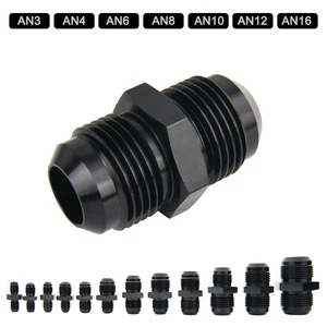 Adaptador de manguera acoplador reductor macho a macho 2 piezas 3an 4an 6an 8an 10an 12an - Imagen 1 de 84