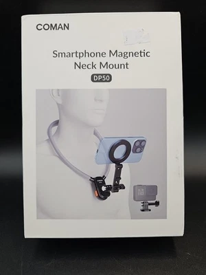 Coman Magnetic Smartphone Neck Holder Mount Hands‑Free Phone Stand (O) - Image 1 of 2