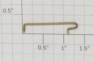 Lionel 8000-230TX Short Brass Tender Handrail (2) - Picture 1 of 1