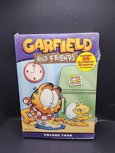 Garfield and Friends Volume 4 DVD 2005 3-Disc Set 90sAnimated Cartoon SEALED - Picture 1 of 6
