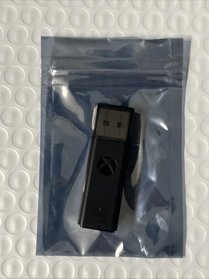 Official Wireless Xbox One Controller Adapter USB Receiver Microsoft Windows PC - Image 1 of 3