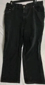 Schicke Jeans 18 Schwarz Denim Damen  - Bild 1 von 5
