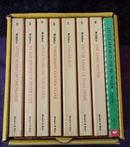 Lot of 8 Laura Ingalls Wilder Little House paperbacks (list in description) - Picture 1 of 9