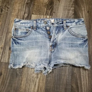 Free People Jeans Cut Off Shorts Gr. 25 - Bild 1 von 5
