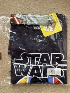 Star Wars Darth Vader Boba Fett Boy T-shirt Navy 12-13 Years Brand New With Tags - Picture 1 of 9