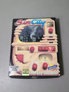 Sim City Big Box - 3,5" & 5,25" Disketten - Maxis komplett - Bild 1 von 14