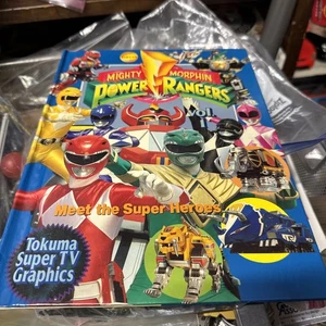 MIGHTY MORPHIN POWER RANGERS Hardcover - Picture 1 of 15