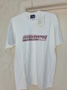 Montana University T Shirt Mens Large 2002 New With Tags Vintage - Picture 1 of 8