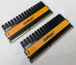 8GB (2 x 4GB) Crucial Ballistix DDR3-2000MHz DDR3 RAM CL9 - Afbeelding 1 van 3