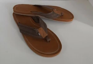 Tanga informal de chocolate y tabaco Dockers para hombre talla XL con punta cómoda - Imagen 1 de 6