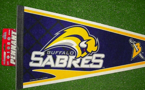 NEW Buffalo Sabres Pennant NHL Hockey Large 30" USA - Ships Fast Cover