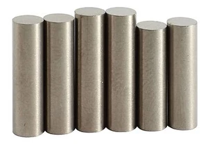Alnico 5 Flat Top Rod Magnet Staggered Set .195" diameter - Picture 1 of 13