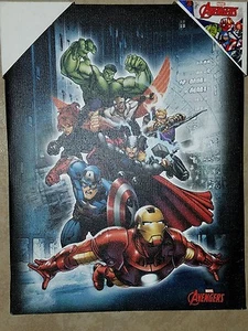 Marvel Avengers 8x5 Leinwand  - Bild 1 von 1