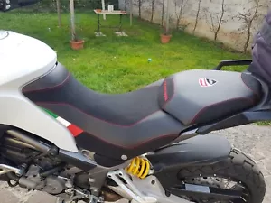 CUSTOM SADDLE COVER SEAT DUCATI MULTISTRADA 1200 1260!! - Picture 1 of 8