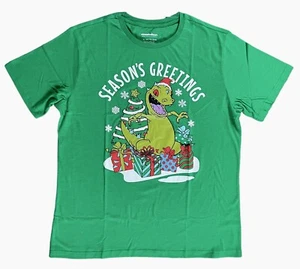 Seasons Greetings Nickelodeon Reptar Rugrats grün T-Shirt Herren XL NEU - Bild 1 von 3