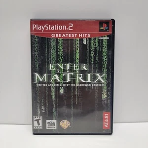 PS2 Playstation 2 Enter The Matrix Video Game - Picture 1 of 7