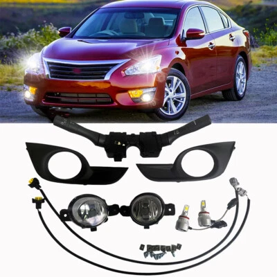  For 2013-2015 Nissan Altima Sedan 4Dr Switch Harness Fog Lights Kit 999F1-UZ000 - Image 1 of 4