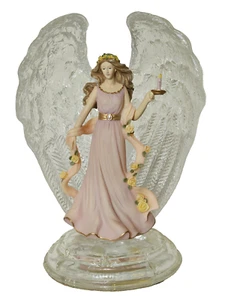 Bradford Angel of Faith 8" Figure, 4th Issue Heaven's Crystal Blessings 2002 - Picture 1 of 10