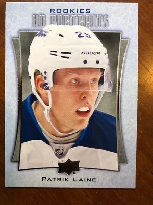 2016-17 UD Hockey Series 2 Rookies UD Portraits #P-61 Patrik Laine - Image 1 of 2
