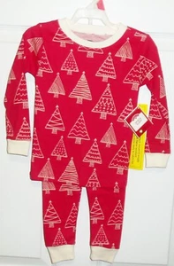 Holiday Time  2 Pc Toddler Girls Christmas Tree Pajamas Size 2 T NEW - Picture 1 of 2