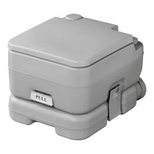 Tragbare Campingtoilette 10 L Fäkalientank 10 L Frischwassertank mobile Camping - Bild 1 von 7