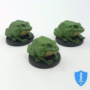 Rana gigante x3 - Storm King's Thunder #8 D&D miniatura - Imagen 1 de 1