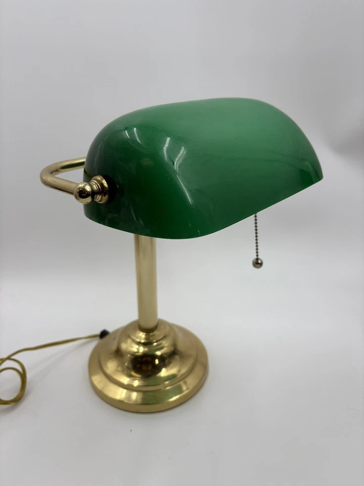 Aspen Creative Banker Pharmacy Green Desk Lamp 30164 - Image 1 of 4