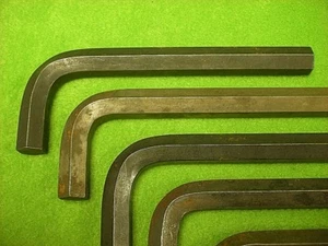 4 ALLEN UNBRAKO HEX SOCKET KEY WRENCH WRENCHES 9/16" - Picture 1 of 1