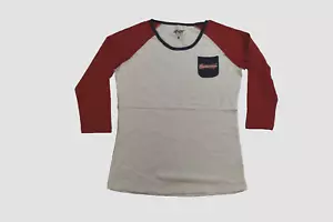Budweiser Womens Pocket Tee Shirt NWT Medium - Picture 1 of 8