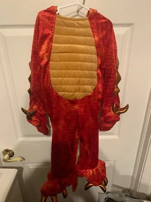 Nuevo Disfraz Princesa Paraíso Hidra Dragón Tres Cabezas Niño Pequeño Talla 18 Mos a 2T Foto 1 de 4