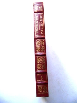 **RARE RAY BRADBURY SIGNED Easton Press Edition FAHRENHEIT 451 Leather Bound - Image 1 of 4