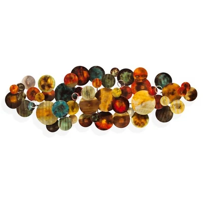 Escultura de pared de metal Longavi, multi Foto 1 de 4