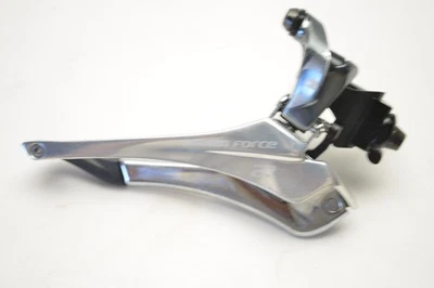 SRAM FORCE 22 BICYCLE 11 SPD BOTTOM PULL BRAZE-ON FRONT DERAILLEUR 31.8 MM CLAMP - Image 1 of 4