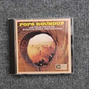 Boston Pops Orchestra CD Pops Roundup Arthur Fiedler Western Themes 1997 MHS - Picture 1 of 6