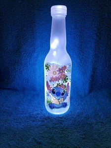 Stitch lighted bottle Frosted with 20 LED Lights - Stitch Decor - Stitch  - Picture 1 of 3