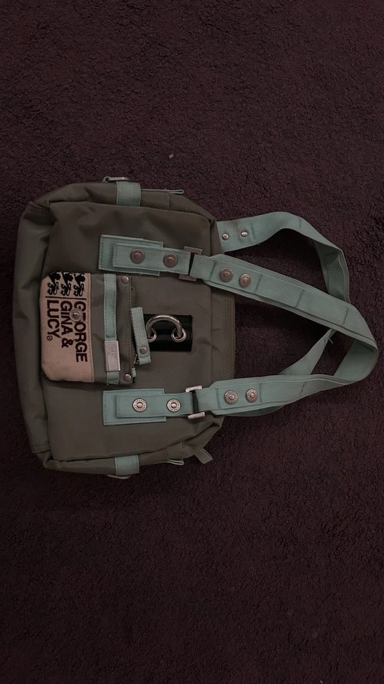 George Gina & Lucy GGL Handtasche Mr. Postman, Braun Schultertaschw - Bild 1 von 4