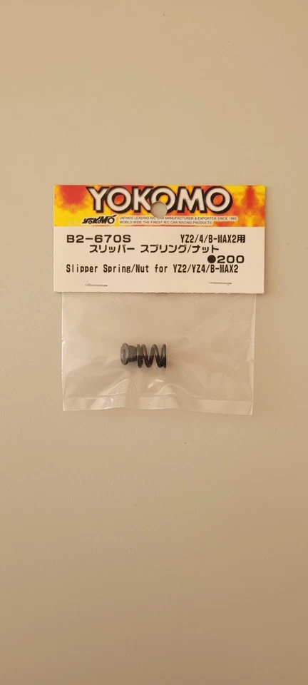 YOKOMO B2-670S SLIPPER SPRING/NUT YZ2/4 - Image 1 of 1