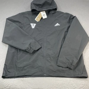 Adidas Myshelter Rain RDY Parka Giacca Uomo XL GT3081 Corsa Outdoor Cappuccio Nero - Foto 1 di 13
