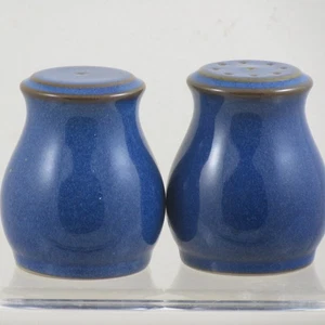 Denby Imperial Blue Salz & Pfefferstreuer Cruet / Set 8 cm - Bild 1 von 5