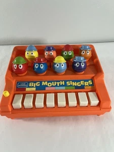 1978 Child Guidance BIG MOUTH SINGERS Vintage Music Toy See Description - Bild 1 von 2