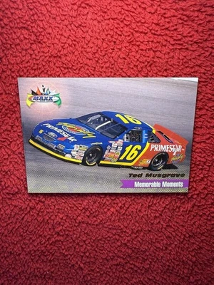 Vintage 1998 Ted Musgrave Maxx Upper Deck Nascar Racing Trading Card 025 - Image 1 of 4
