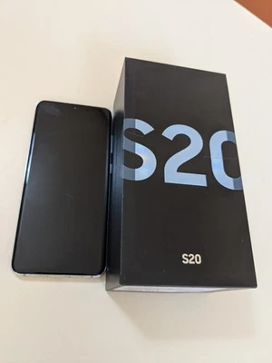 Samsung Galaxy S20 SM-G980F/DS - 128GB - Cloud Blue (Ohne Simlock) (Dual-SIM) - Bild 1 von 4