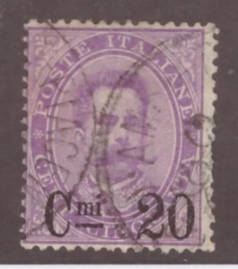 Italy Scott# 66 20c on 50c watermark 140 used Scott=$42.50 - Picture 1 of 1