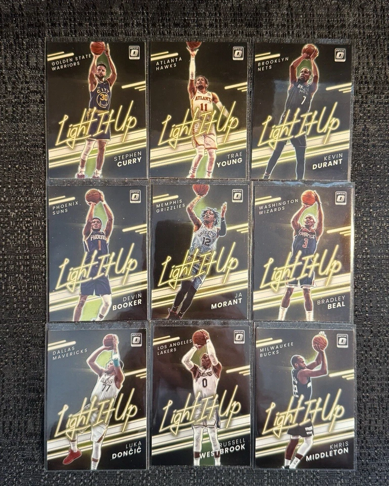 2021-22 Panini Donruss Optic Light It Up Complete Your Set You Pick NBA Card - Image 1 of 1