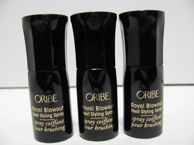 Oribe Royal Blowout Heat Styling Spray .67 oz 20 ml Mini Tamaño de Viaje NUEVO 3 Lote - Foto 1 de 4
