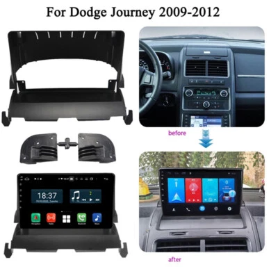 Radio de coche de 9 pulgadas con pantalla 2 Din Android para Dodge Journey 09-11 estéreo navegación GPS Foto 1 de 4